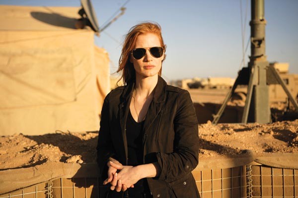 A singular focus: CIA analyst Maya (Jessica Chastain)