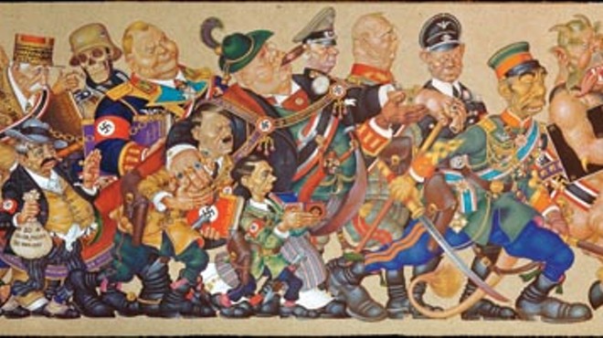 Painter and illustrator Arthur Szyk's obsession with Nazism fascinates.