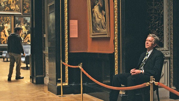 At watch, among the art: museum guard Johann (Bobby Sommer)