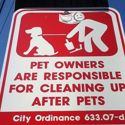 Clean Up After Your Dog ... and Your Crimes