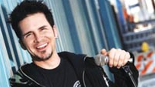 Comedian Hal Sparks gets retro ... and topical.