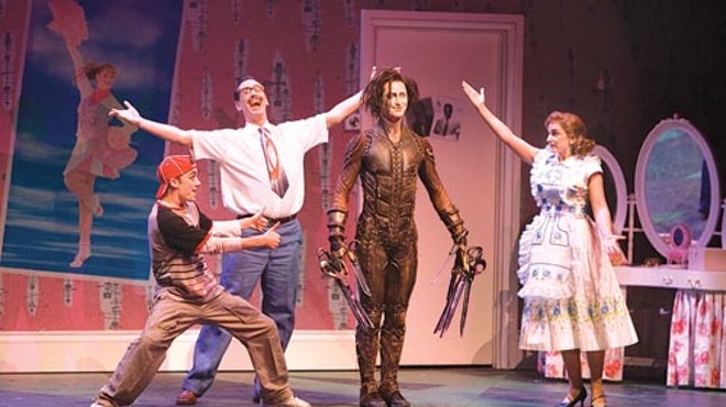 Matthew Bourne's "dance play" Edward Scissorhands is a story without words.