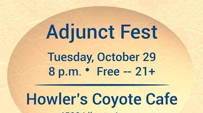 Free concert at Howler's to support adjunct faculty