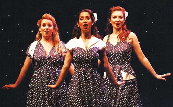 From left: Bre Pursell, Kristiann Menotiades and Katie Oxman in Pittsburgh CLO's A Grand Night for Singing