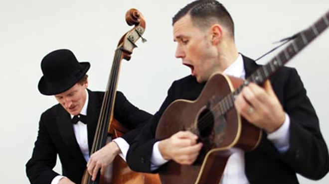 The Two Man Gentlemen Band brings old-time music to Thunderbird Caf&eacute;