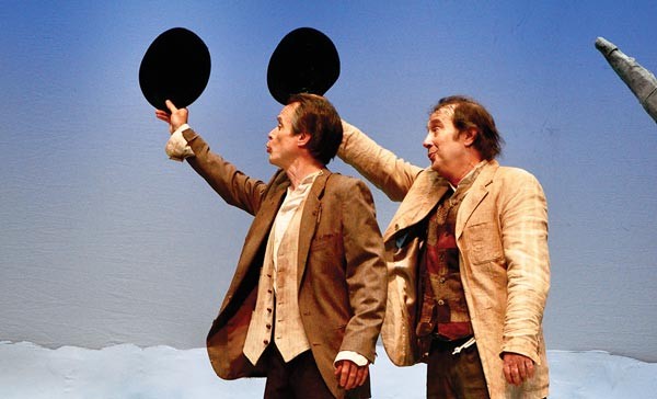 James FitzGerald (left) and Martin Giles in PICT Classic's Waiting for Godot.