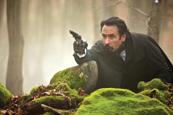 John Cusack stars as Edgar Allan Poe: Action Hero.