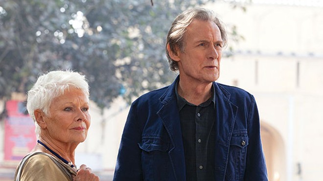 Judi Dench and Bill Nighy in The Second Best Exotic Marigold Hotel