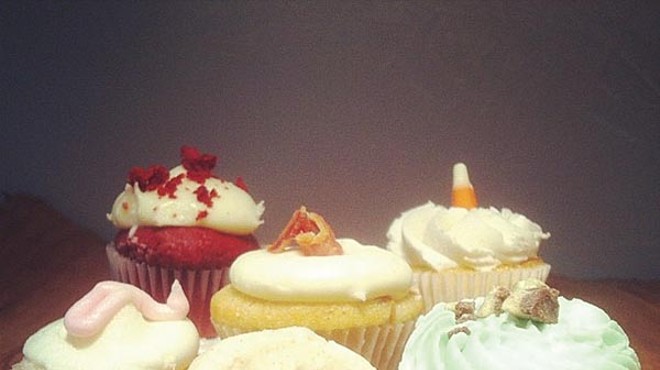Mini-cupcakes are the focus of a new bakery in Brookline