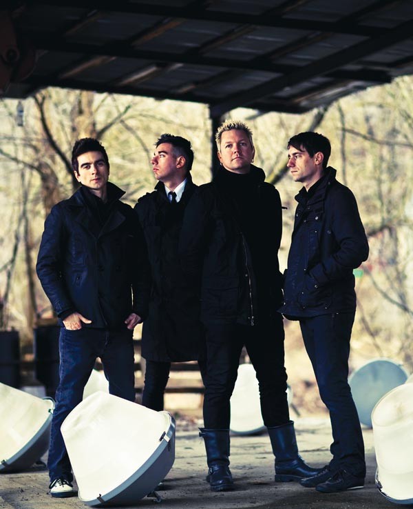 Musicians by occupation: Anti-Flag (from left: Justin Sane, Chris #2, Pat Thetic, Chris Head)