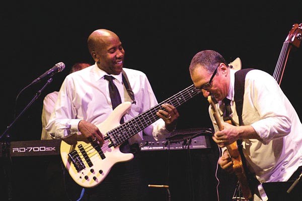 Nathan East and Chuck Loeb of Fourplay at MCG Jazz in October, 2011