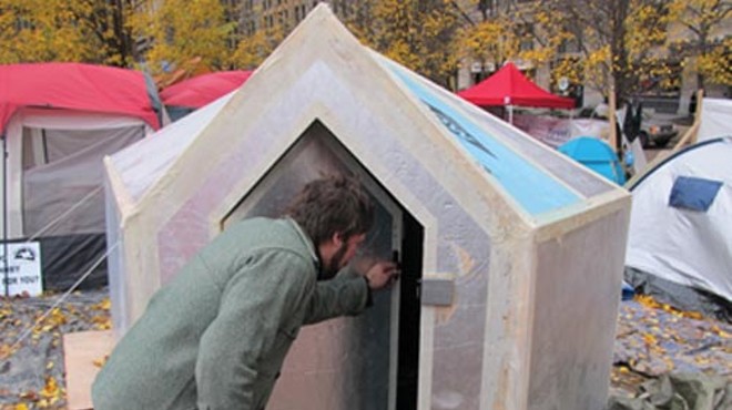 As temps drop, Occupy Pittsburgh tries to rekindle hope