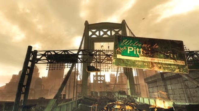 Pittsburgh is the model for another post-apocalyptic landscape in another video game