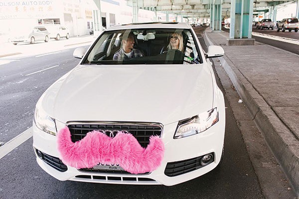 Ride-share company Lyft, and its pink-mustachioed vehicles, will launch in Pittsburgh Friday.