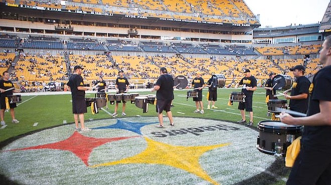Steeline brings drum-line entertainment to Steelers games