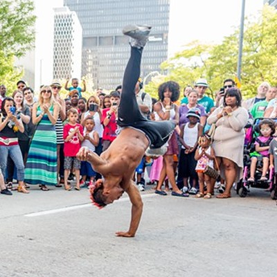 Street-dance group a hit at the arts fest