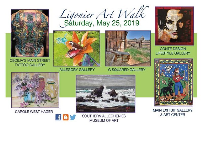 Ligonier Art Walk—Spring 2019