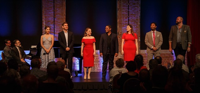 Resident Artists at the 2018 Pittsburgh Opera Rising Stars concert.