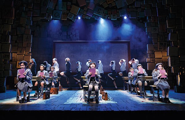 The Broadway cast of Matilda