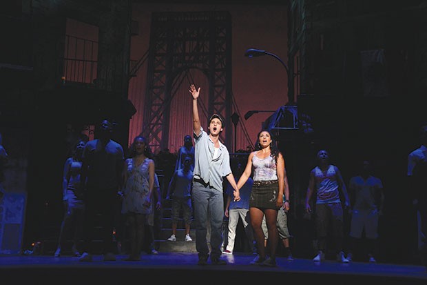 Joshua Grosso and Stephanie Klemons in In the Heights at Pittsburgh CLO