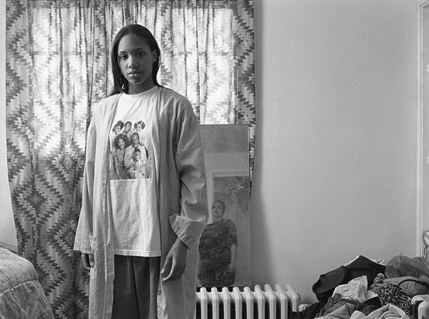 LaToya Ruby Frazier’s “Huxtables, mom and me” (2008)