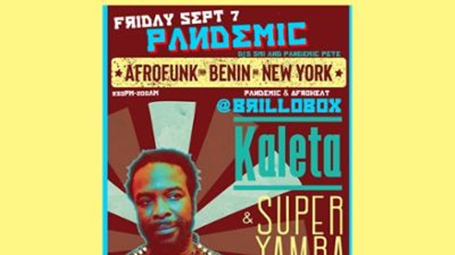 Pandemic : Pandemic Pete, Kaleta & Super Yamba Band, DJ SMI