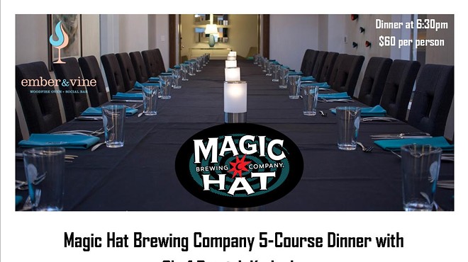 5-Course Dinner with Magic Hat Brewing Company