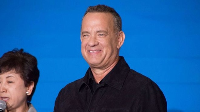 Tom Hanks is in Pittsburgh tonight and wants you to register to vote