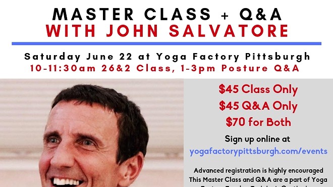 John Salvatore at Yoga Factory Pittsburgh