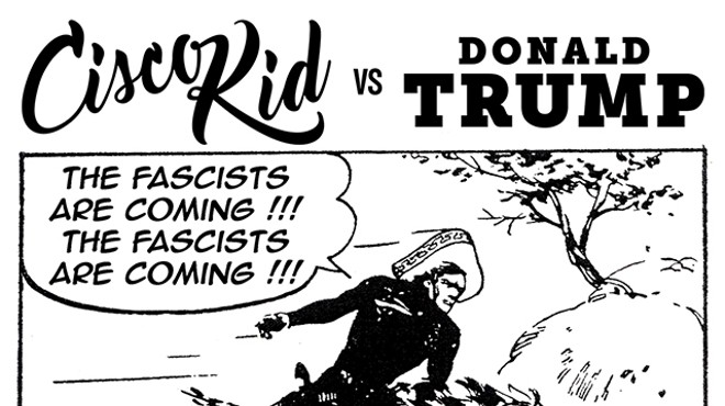 Comic series Cisco Kid vs. Donald Trump pits a Western icon against the president
