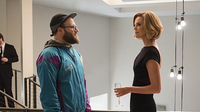 Rogen and Theron's odds at romance are far better than Long Shot wants you to believe