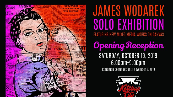 Opening Reception, Artist James Wodarek solo exhibition