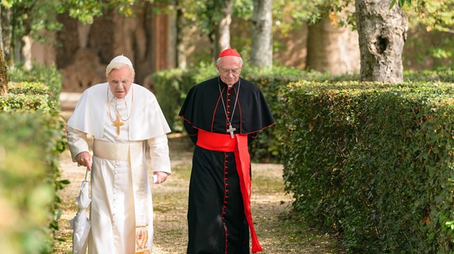 Now Playing: The Two Popes, In Fabric, Black Christmas, and more