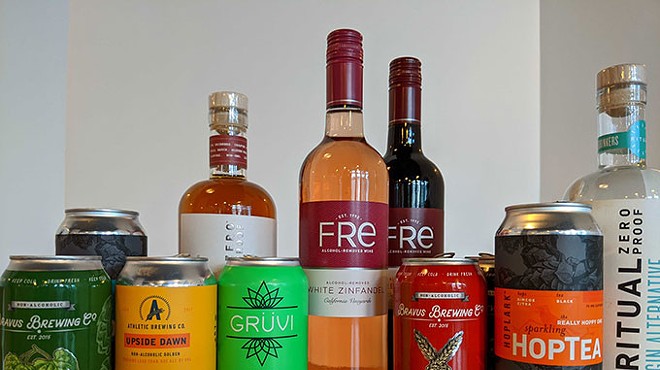 Dry January happy hour pop-up bar features alternative spirits and non-alcoholic craft beers