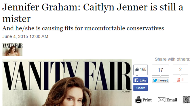 Post-Gazette responds to readers over Caitlyn Jenner editorial