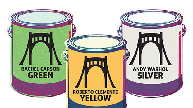 Picking colors for Pittsburgh's Three Sisters Bridges should not be a ‘publicity stunt'