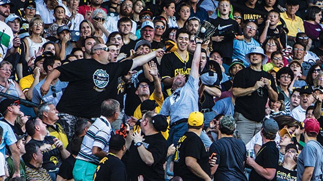 Some tips on the right ways to land a fly ball the next time you go to the Pittsburgh Pirates game