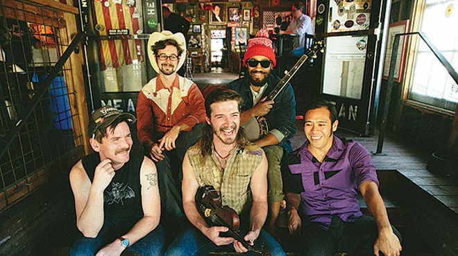 “Trash grass” group Whiskey Shivers isn’t your grandpa’s bluegrass band