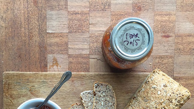 End summer and welcome fall with spiced-pear preserves