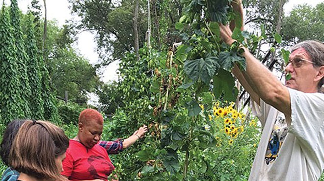 A renowned expert, a local experiment in permaculture