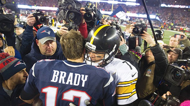 In Pittsburgh, the Steelers-Patriots game is the most anticipated holiday of the month