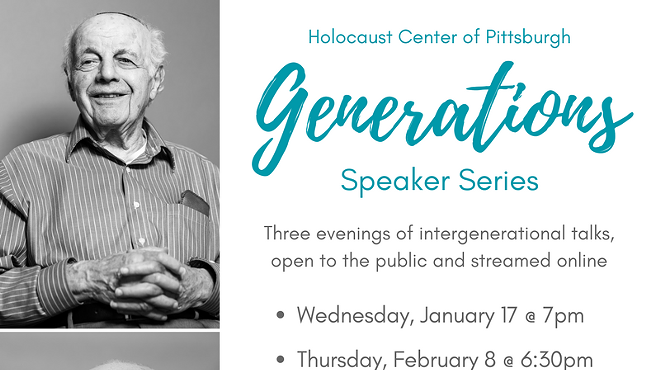 Generations Speaker Series: Judah Samet & Miriam Cohen