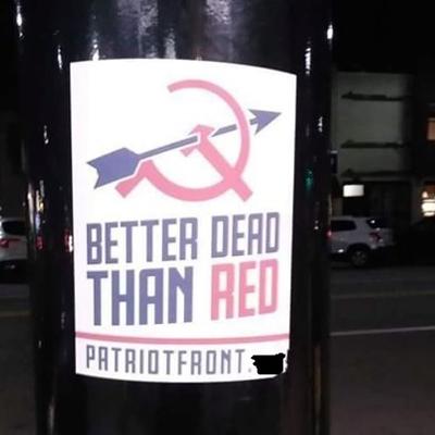 Dozens of white nationalism fliers hung in Pittsburgh's South Hills on Election Day