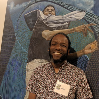 Politically-charged Pittsburgh artist Ulric Joseph wins Best of Show in this year's Juried Visual Art Exhibition at Three Rivers Arts Festival