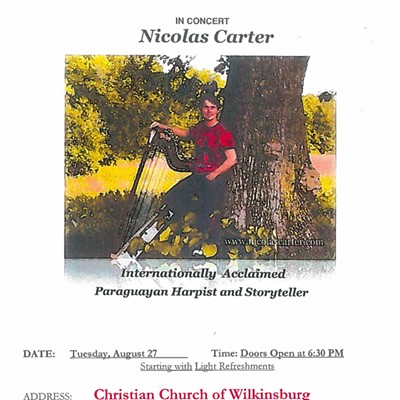 An Evening with Nicolas Carter, Internationally-acclaimed Paraguayan Harpist and Storyteller