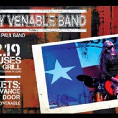 Texas Rock & Blues Guitarist Ally Venable & Band/ w Aris PaulBand