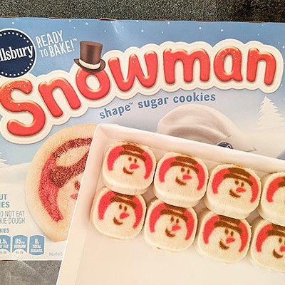 Pillsbury's pre-cut holiday cookies made three ways: in an oven, a toaster oven, and our office microwave (2)