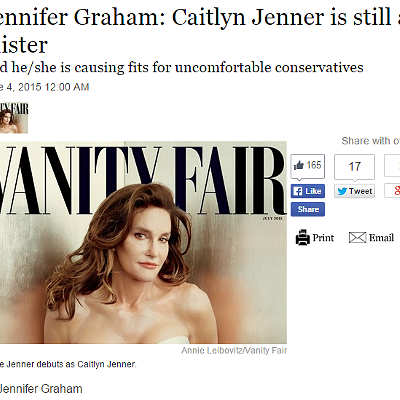 Post-Gazette responds to readers over Caitlyn Jenner editorial