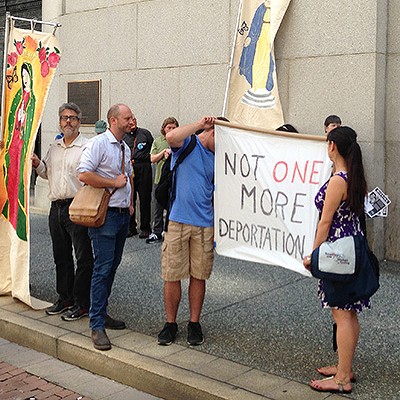 Prayer vigil held in Downtown Pittsburgh for undocumented immigrant Martin Esquivel-Hernandez