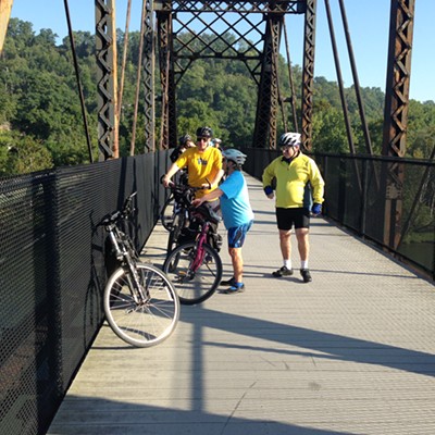 Allegheny County Executive Rich Fitzgerald bikes to Washington D.C.